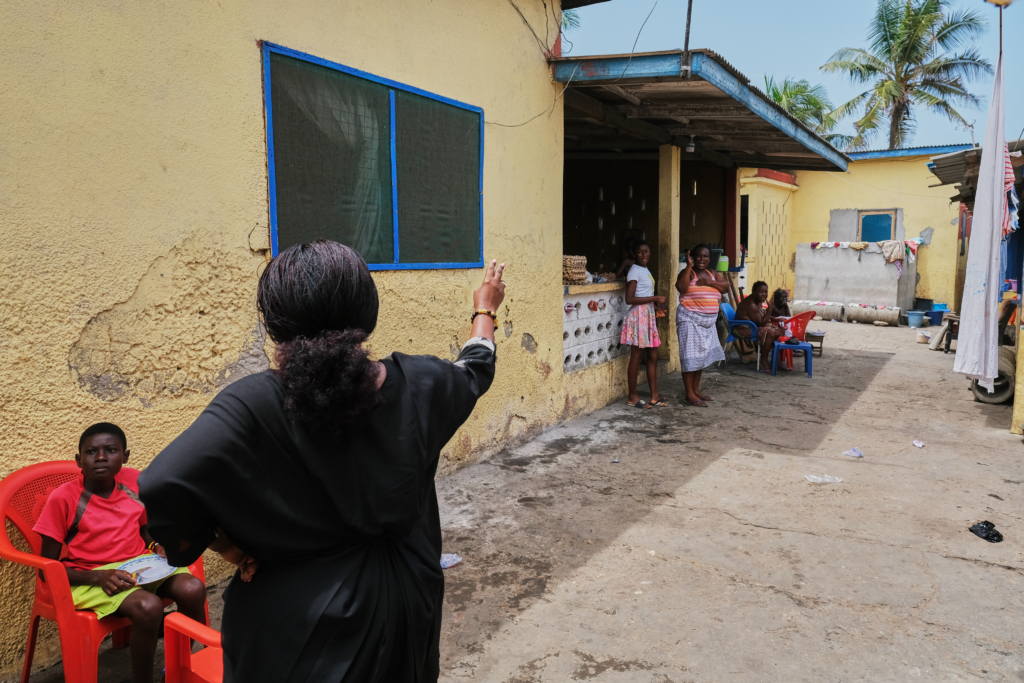 Free water distribution at Chorkor and Mamprobi in pictures