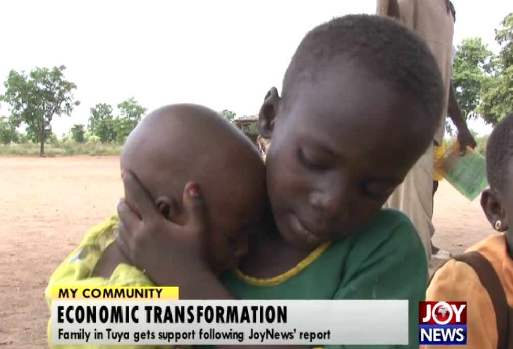 My Community: Deprived family in Tuya receives support following JoyNews report