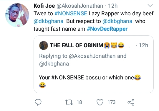 Social media users troll Medikal over NovDec rapper jab by DKB