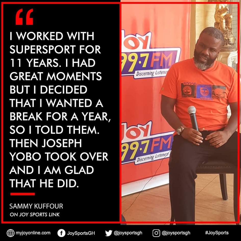 Infographics: The 13 best quotes from Sammy Kuffour's Joy FM interview