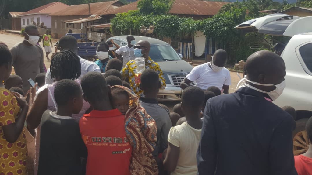 Afadzato South DCE pays residents' hospital bills, donates food to mark his birthday