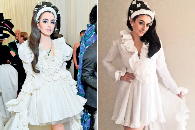 Red carpet toilet paper? These are the best at-home DIY Met Gala looks