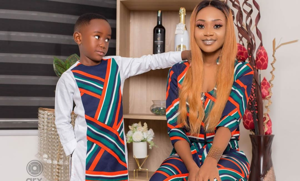 Akuapem Poloo and son