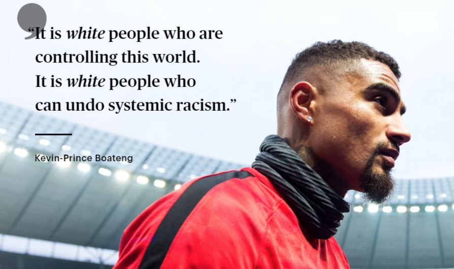 Kevin-Prince Boateng: To My White Brothers and Sisters