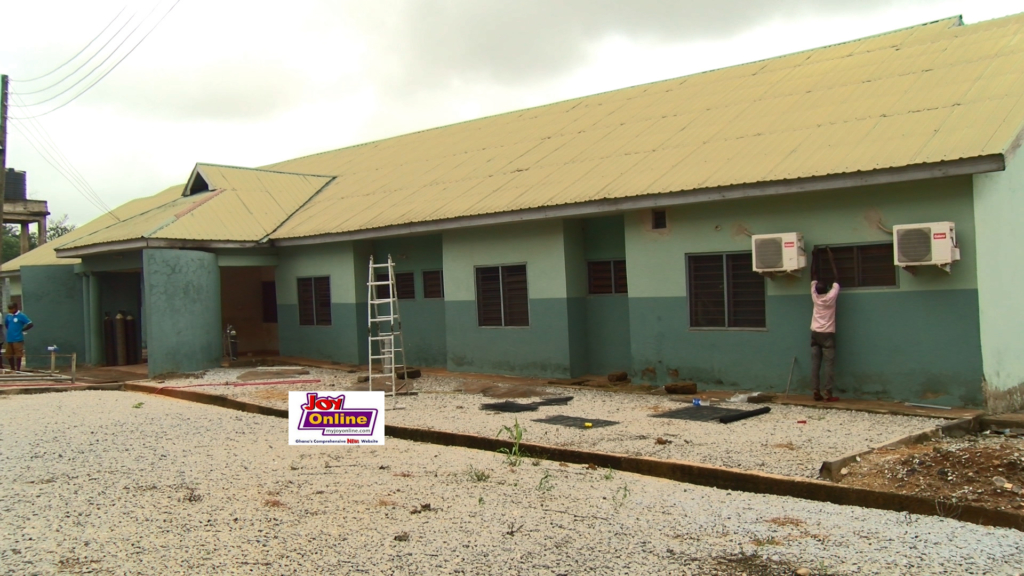 Kumasi South Hospital Covid-19 treatment center myjoyonline.com