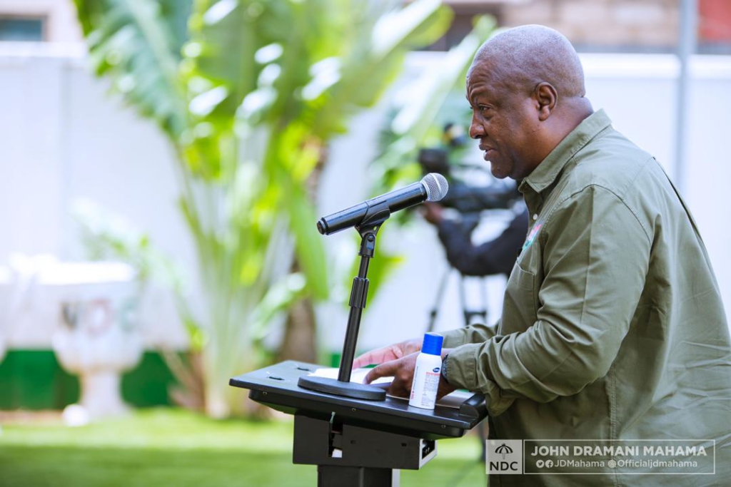 NDC won’t accept the result of a flawed election – Mahama