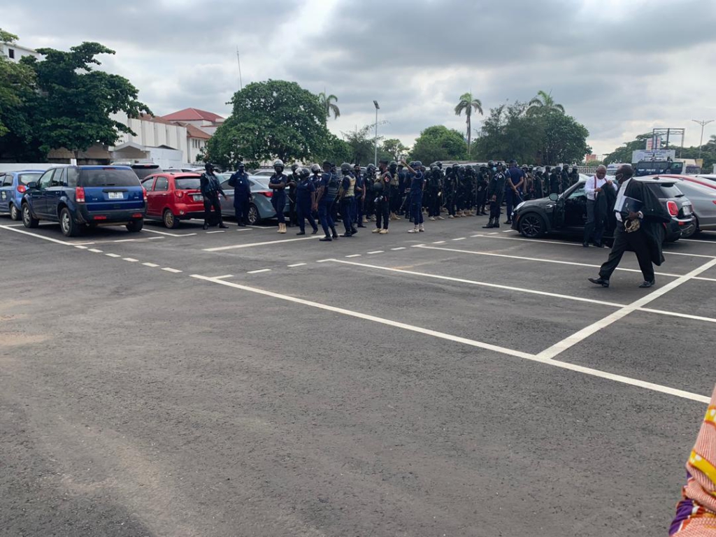 Heavy security presence at Supreme Court as voters &hellip;