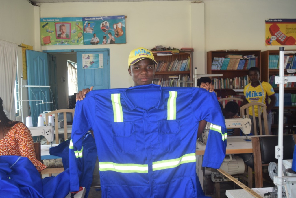 Educational Resources supports vocational trainees to produce PPEs