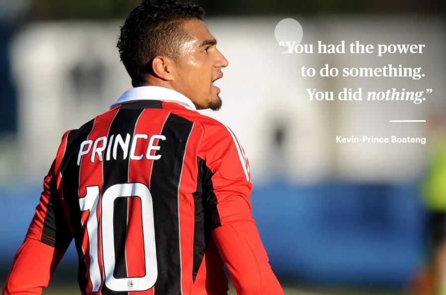 Kevin-Prince Boateng: To My White Brothers and Sisters