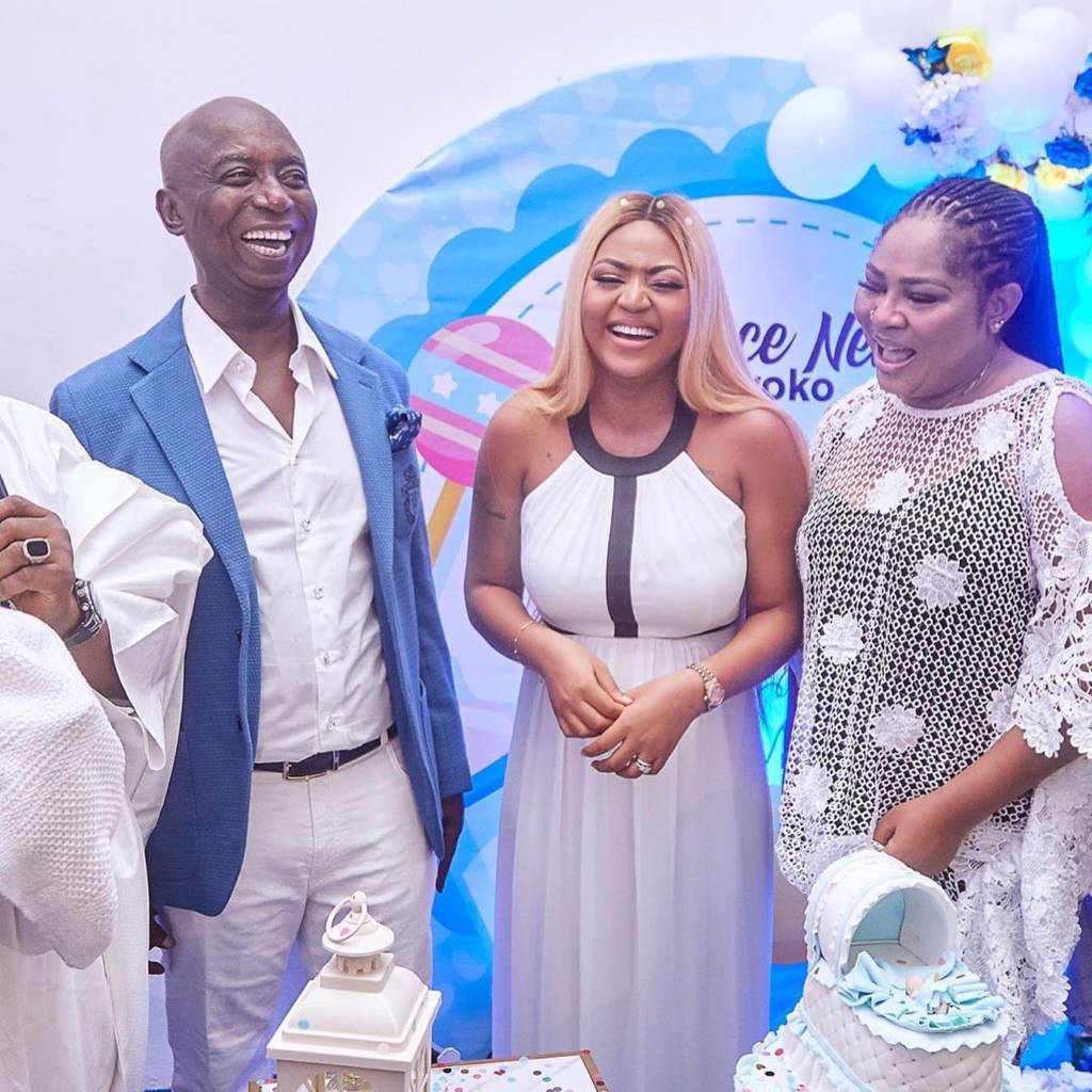 Photos from Regina Daniels’ baby’s naming ceremony