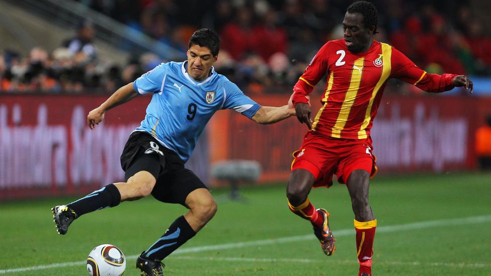 Ghana players 'cannot forgive' Suarez handball 10 years on