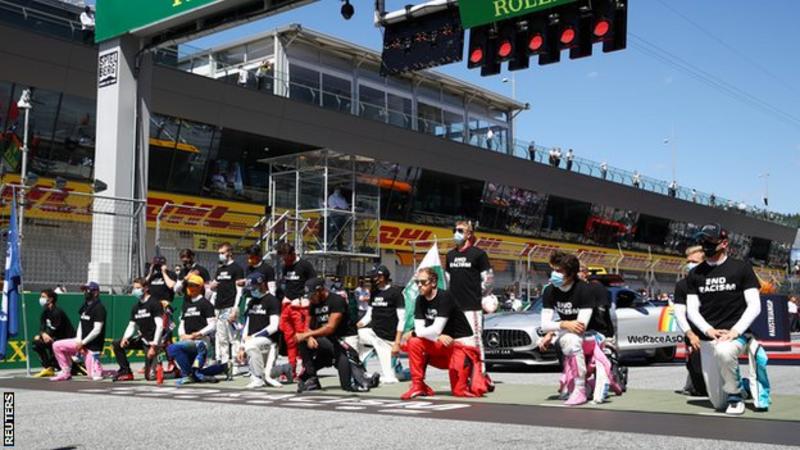 Hamilton penalised for collision as Bottas wins in Austrian GP