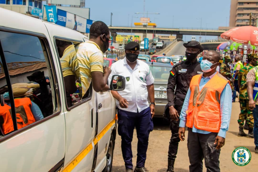 Accra Metropolitan Assembly prosecute 2 for not wearing face masks in public