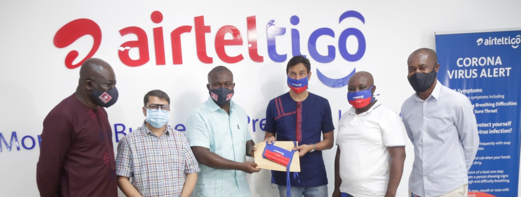 AirtelTigo supports ‘Mask4All’ campaign with 5,000 face masks for underprivileged
