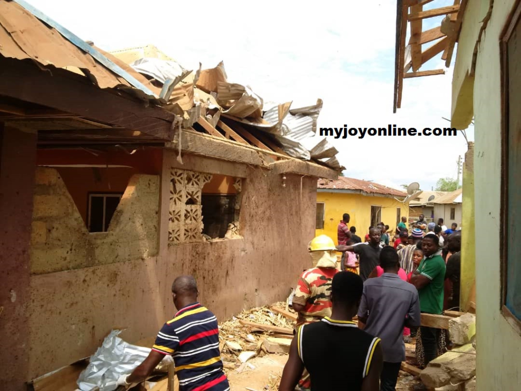 Akwaboso Gas explosion www.myjoyonline.com