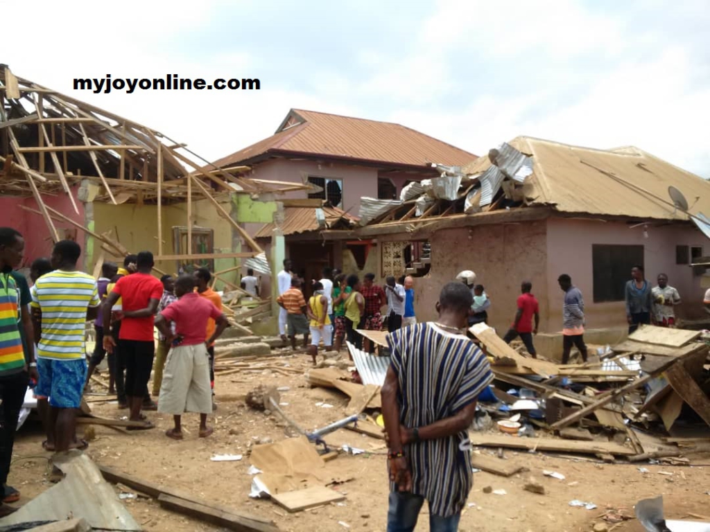 Akwaboso Gas Explosion www.myjoyonline.com