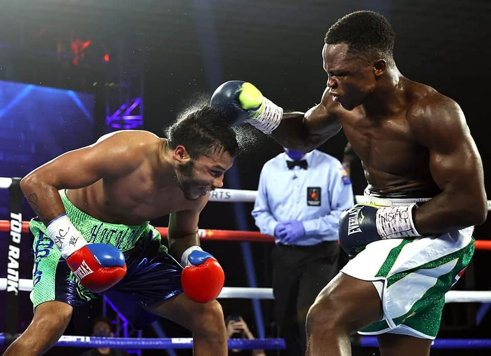 Former world champion, Isaac Dogboe dominates and stops Chris Avalos