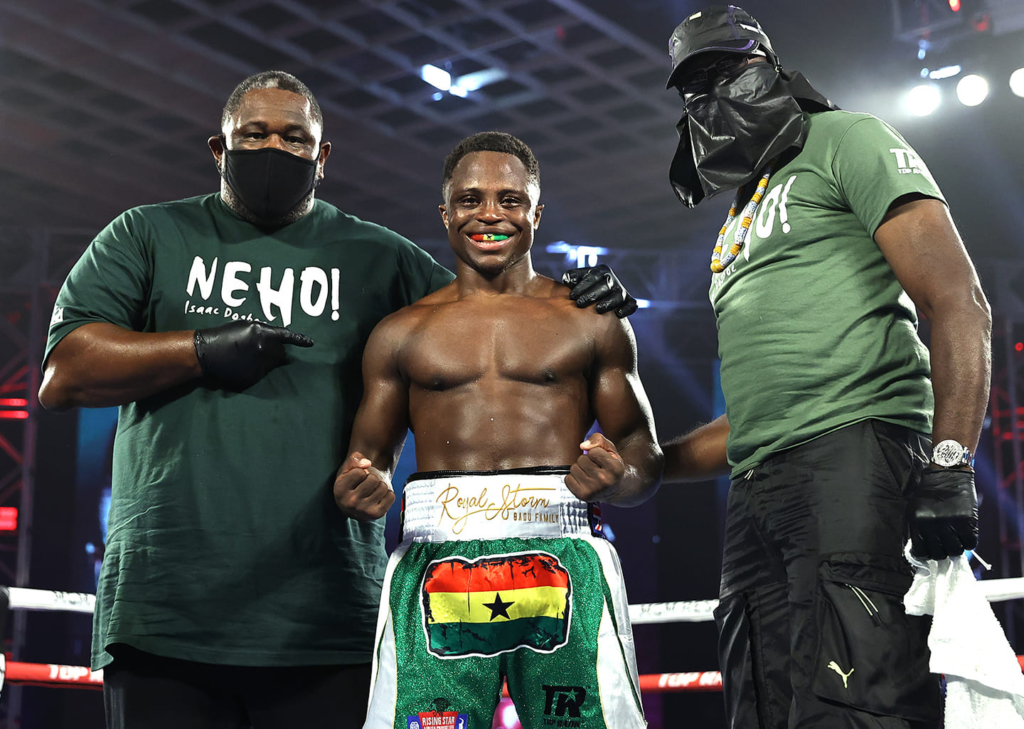 Isaac Dogboe, fresh off stoppage win, could fight again by fall