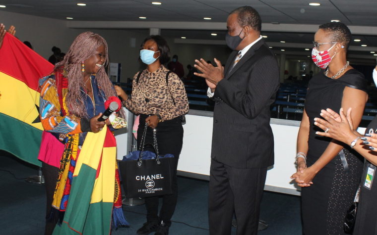 Ghanaiann nurses in barbados