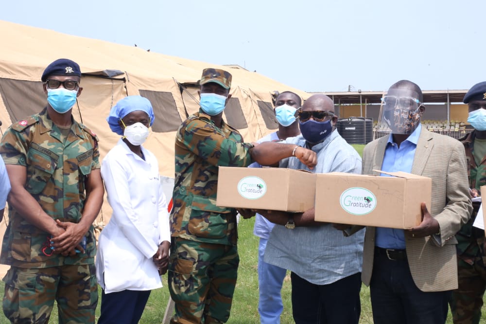 Green Gratitude supports Covid-19 frontline health workers at El-Wak