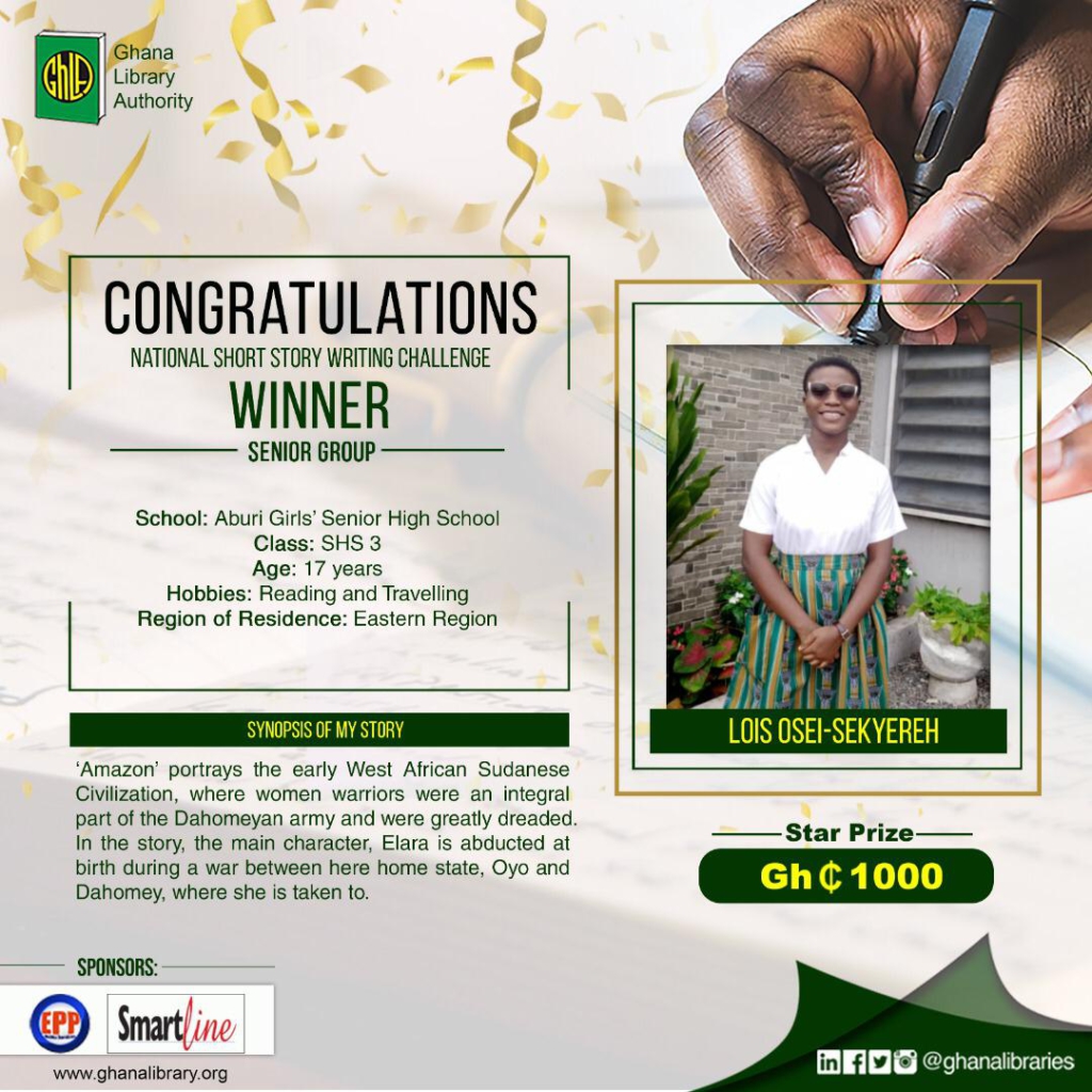 Ghana Library Authority awards winners of National Short Story Writing Challenge