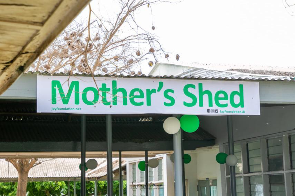 Keta Hospital gets new NICU mother’s shed from Jay Foundation