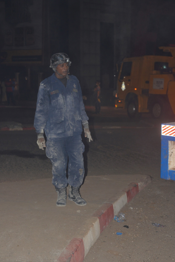 2 injured as truck filled with cement veers off at Anloga junction