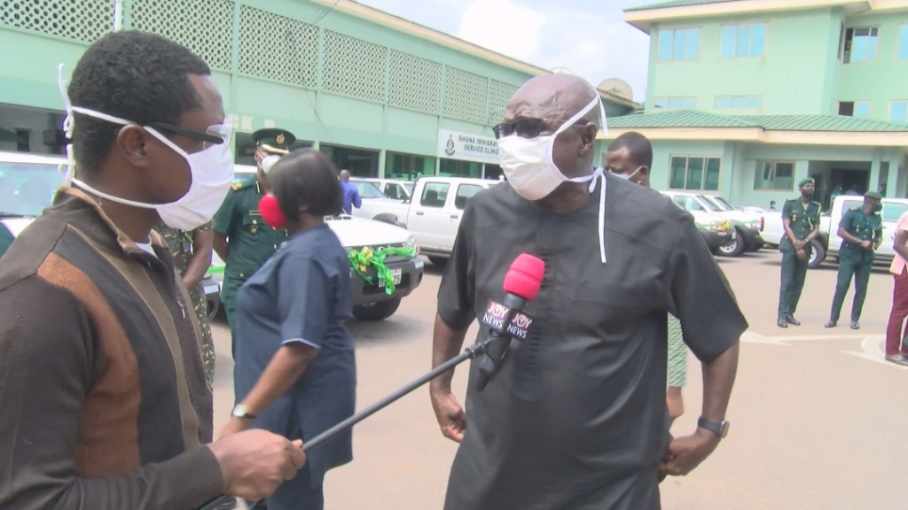 Government promises increased patrols after delivering 50 pick-up trucks to the Immigration Service Government promises increased patrols after delivering 50 pick-up trucks to the Immigration Service