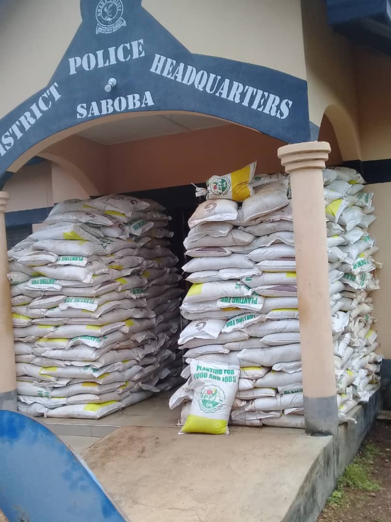 Police on manhunt for fertiliser smuggler in Saboba