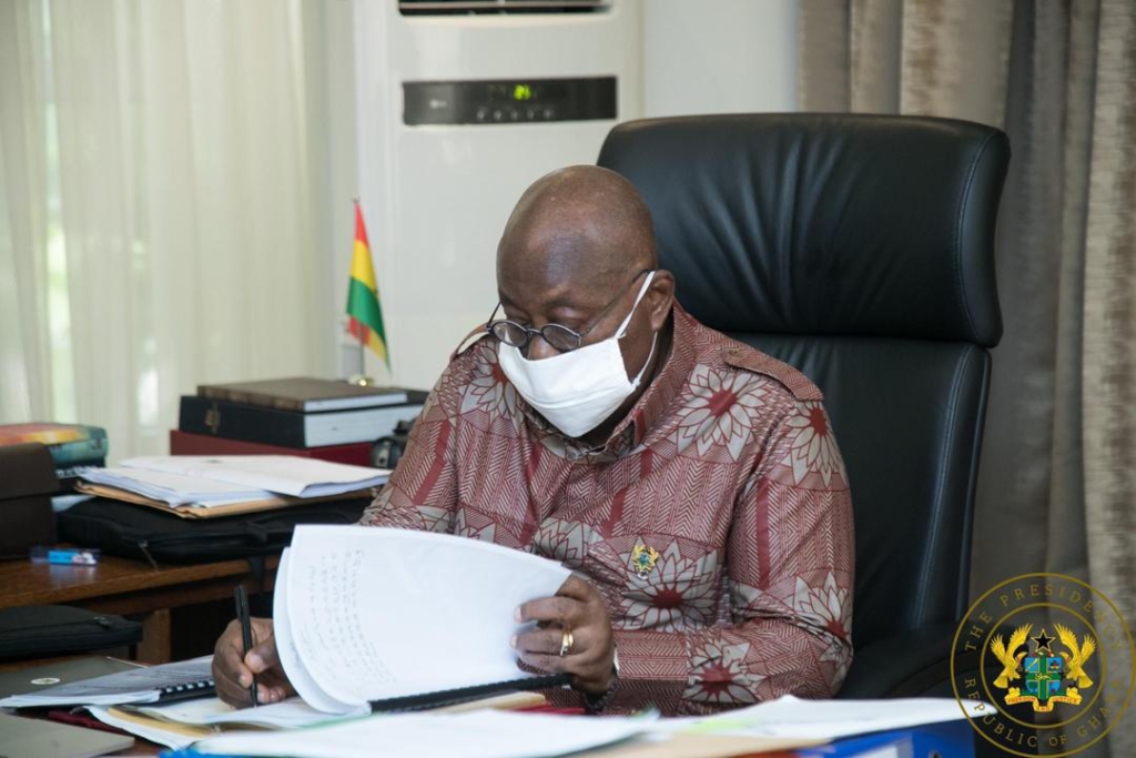 Akufo-Addo virtual cabinet meeting