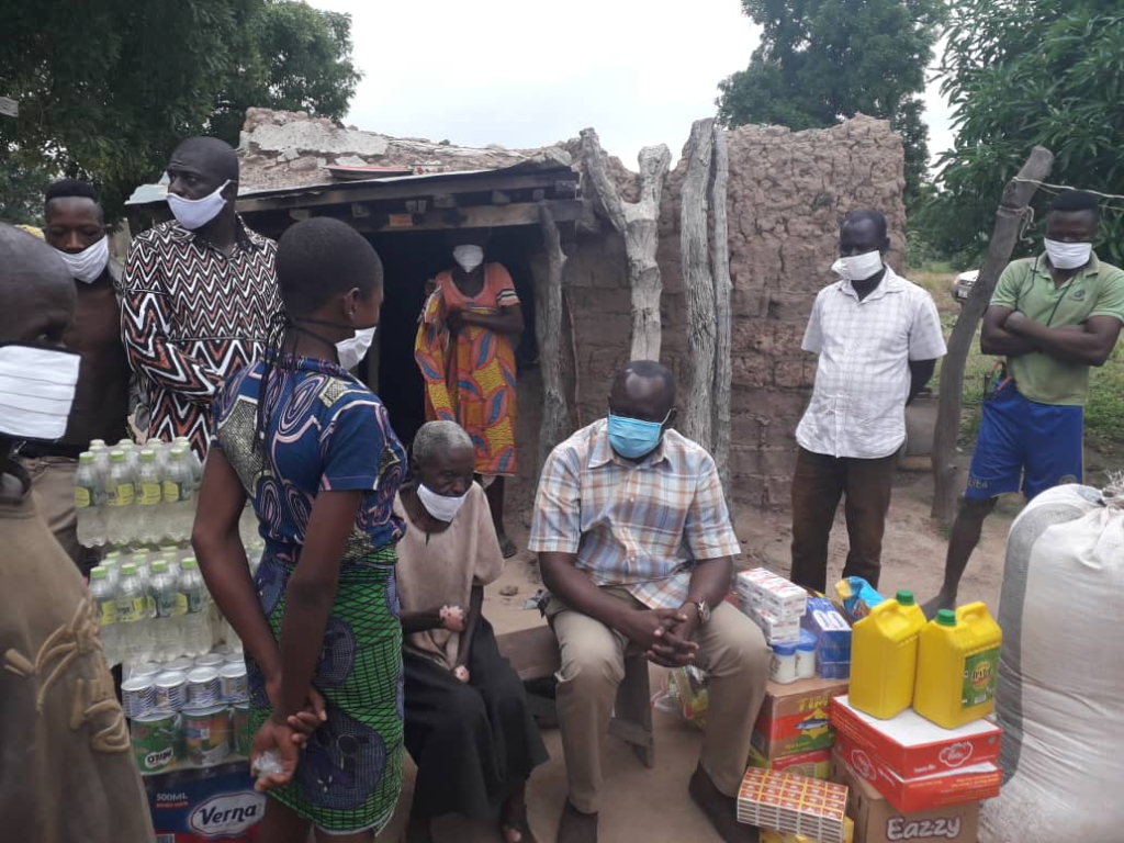 Work begins on Bawumia's 2-bedroom house promised 80-year-old leper