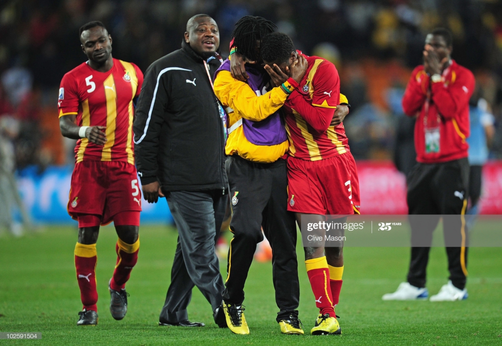 Stop criticising Gyan for 2010 penalty miss - Derek Boateng