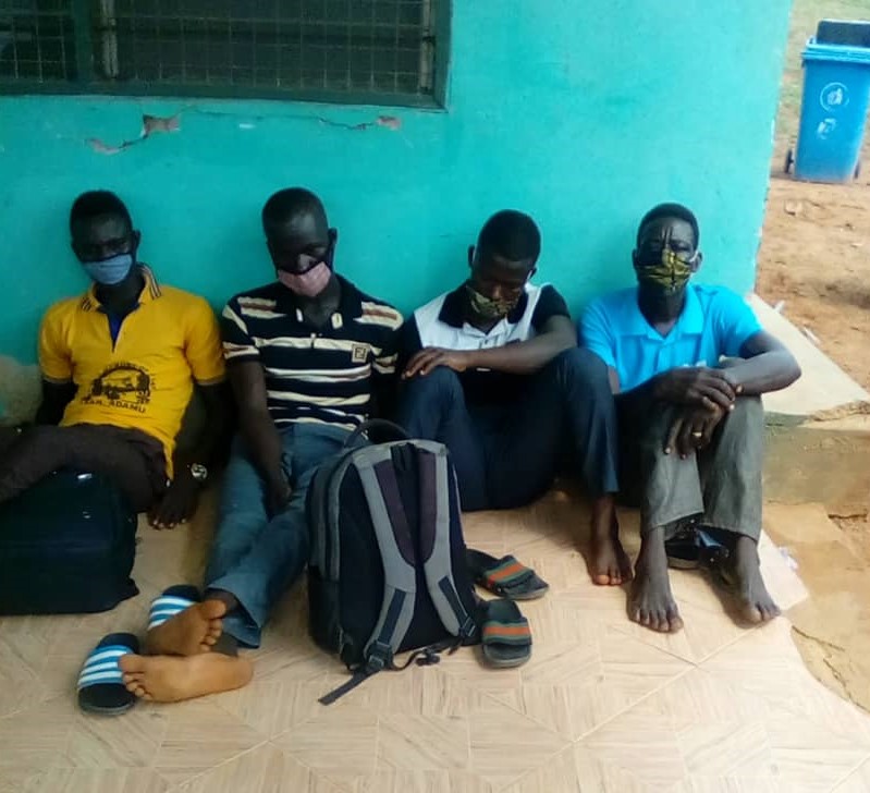 Immigration reinforcement in North East Region arrest 10 Togolese in Bunkprugu
