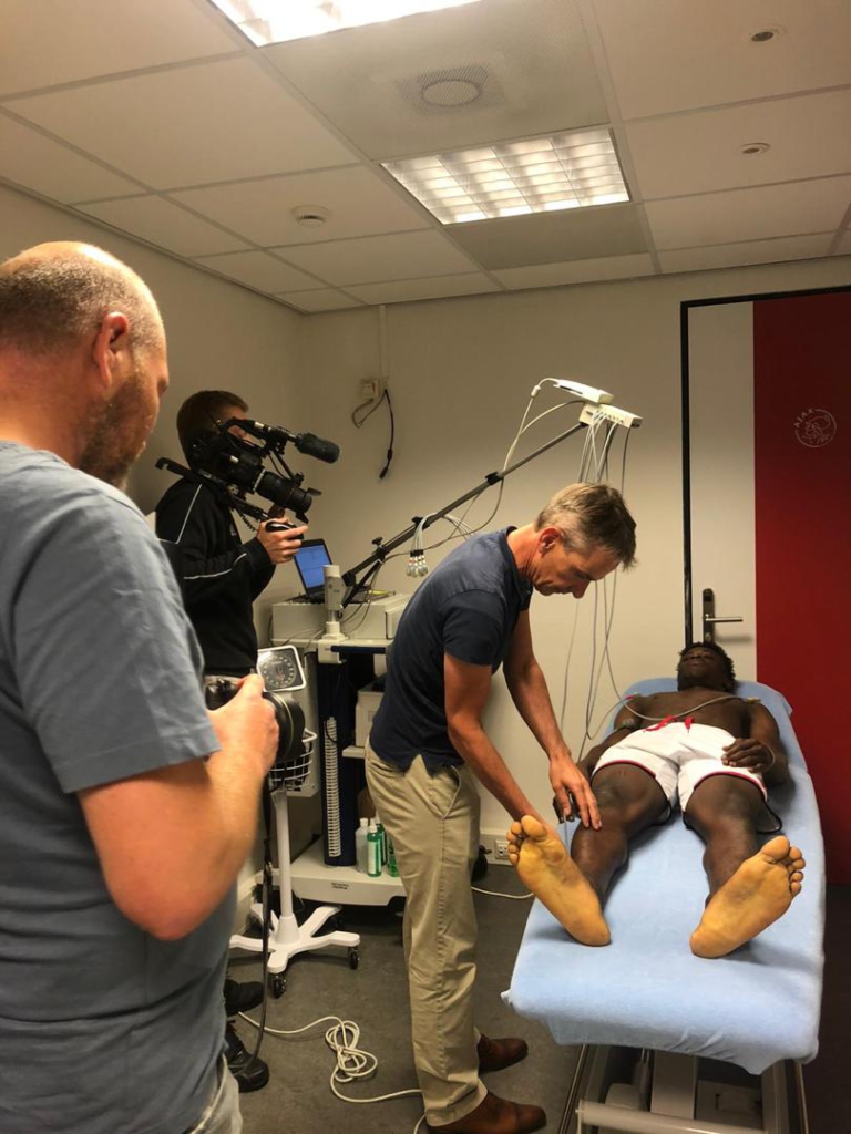 Kudus Mohammed having medical at Ajax
