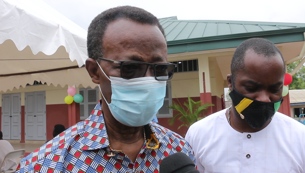 Weweso M/A Basic School receives 3-unit classroom block from philanthropist