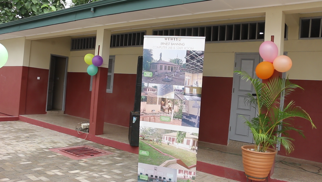 Weweso M/A Basic School receives 3-unit classroom block from philanthropist