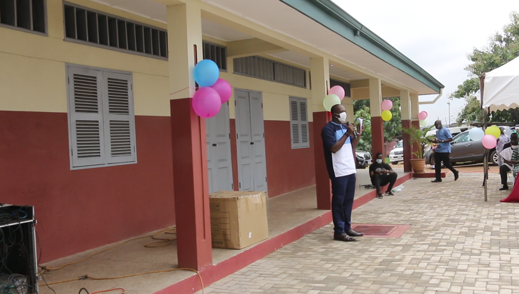 Weweso M/A Basic School receives 3-unit classroom block from philanthropist