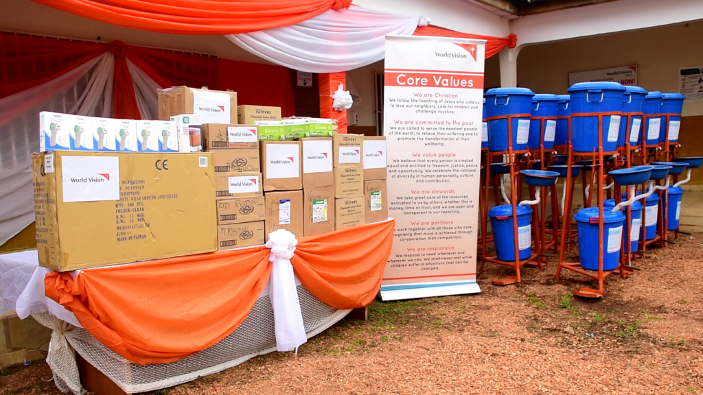 World Vision Ghana intensifies Covid-19 fight in Krachi West with second batch of PPE donation