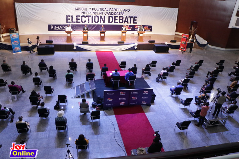 Overview of independent presidential aspirants making their case at JoyNews’ maiden Election Debate