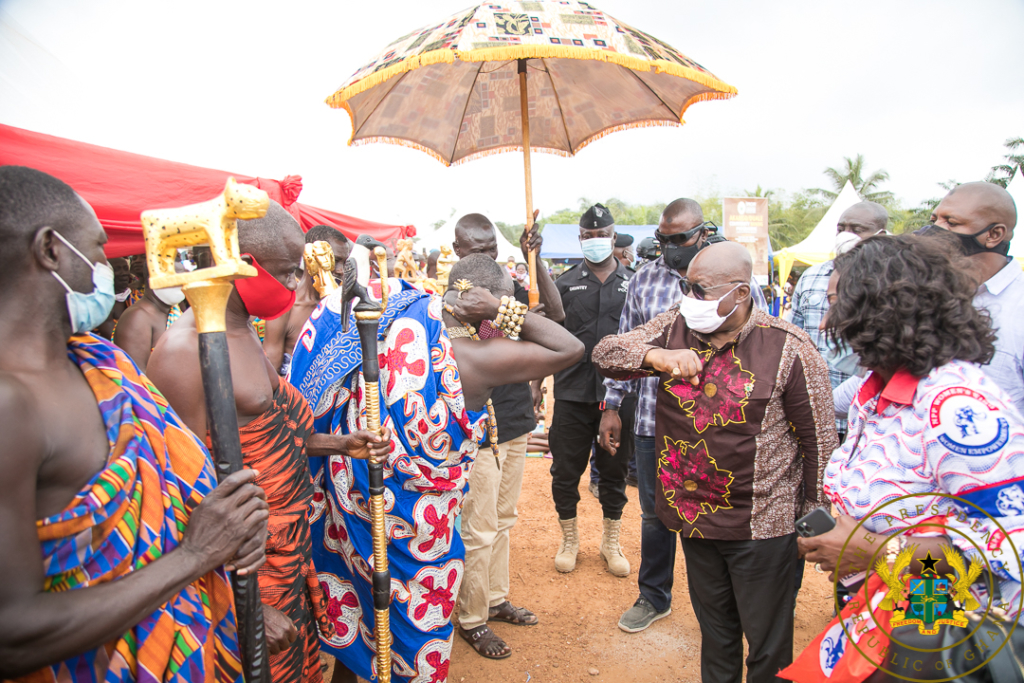 Government is constructing real roads, not Green Book roads in Western Region - Akufo-Addo