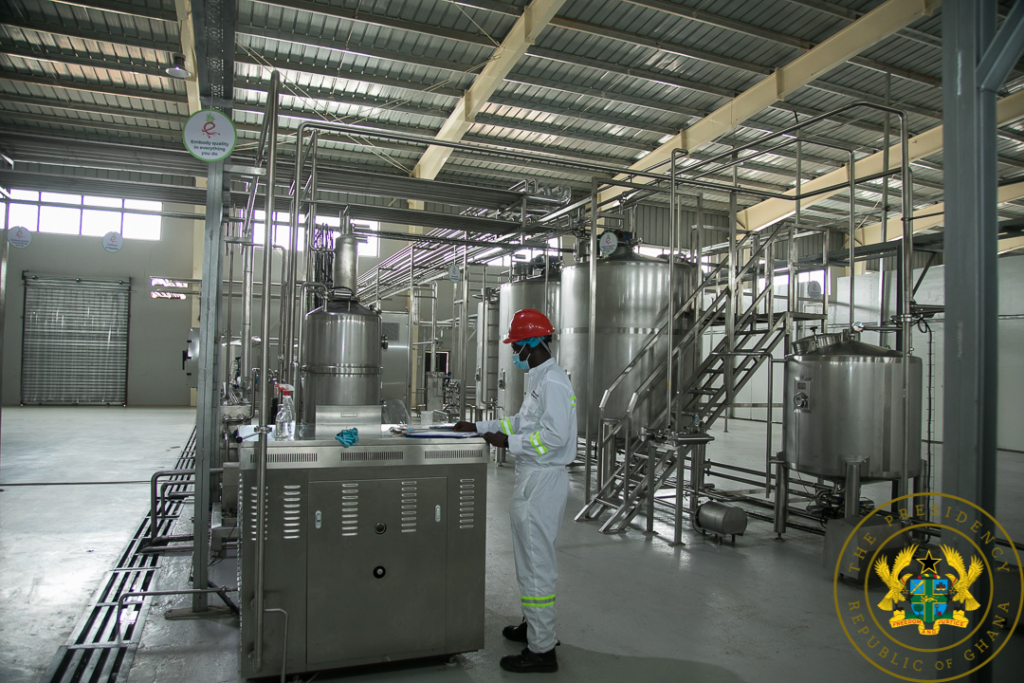 Akufo-Addo commissions Ekumfi Fruits and Juices Factory