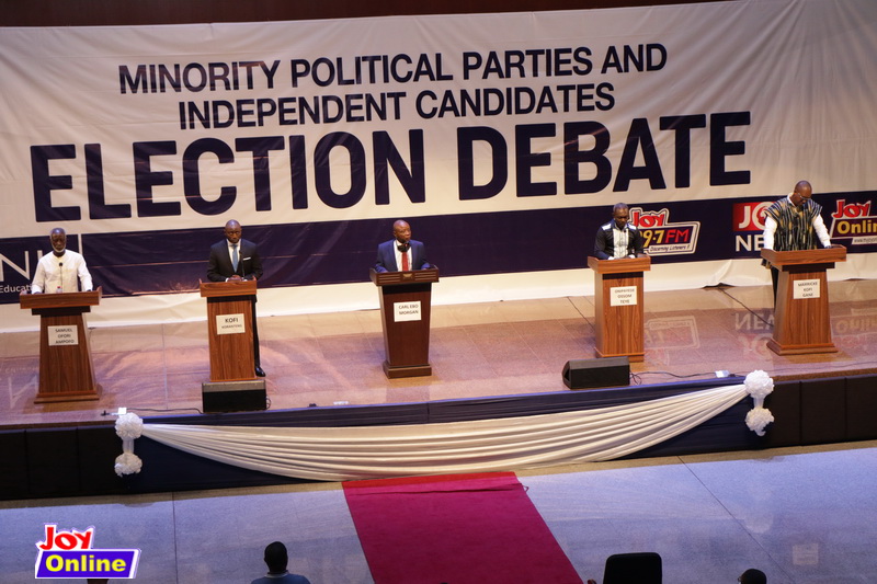 Overview of independent presidential aspirants making their case at JoyNews’ maiden Election Debate