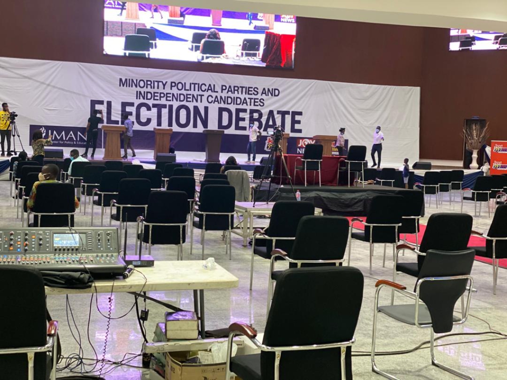 All set for Minority Political Parties and Independent Candidates Election Debate tonight