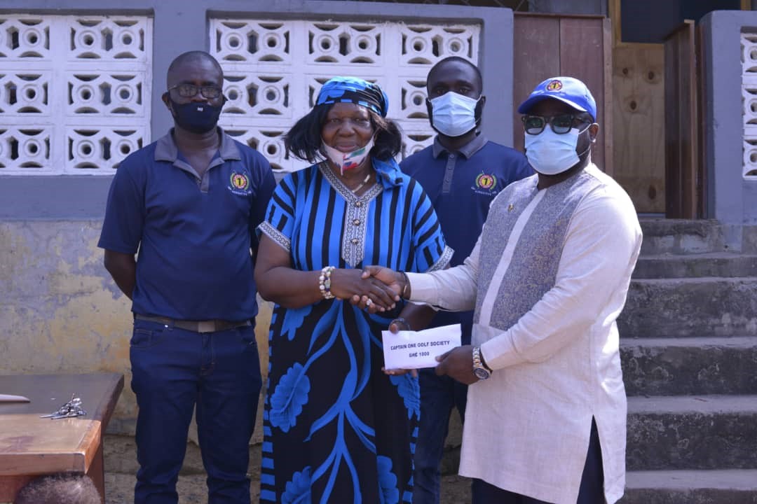 Captain One Golf Society donates to Angel of Hope Orphanage in the wake