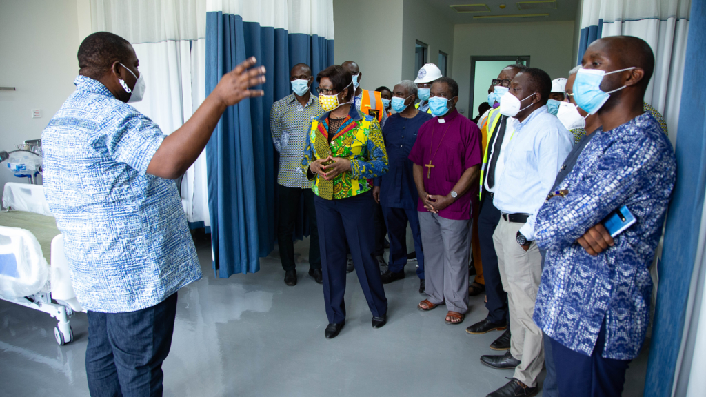 Sophia Akuffo commends use of home-grown talents in construction of Ghana’s first Infectious Disease Centre