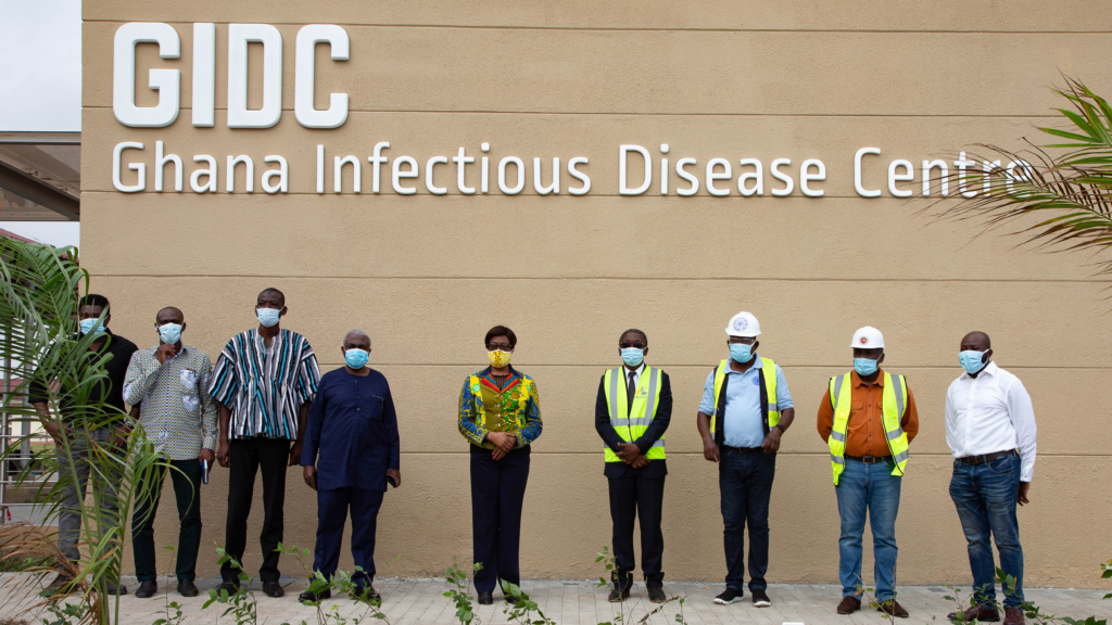 Sophia Akuffo commends use of home-grown talents in construction of Ghana’s first Infectious Disease Centre