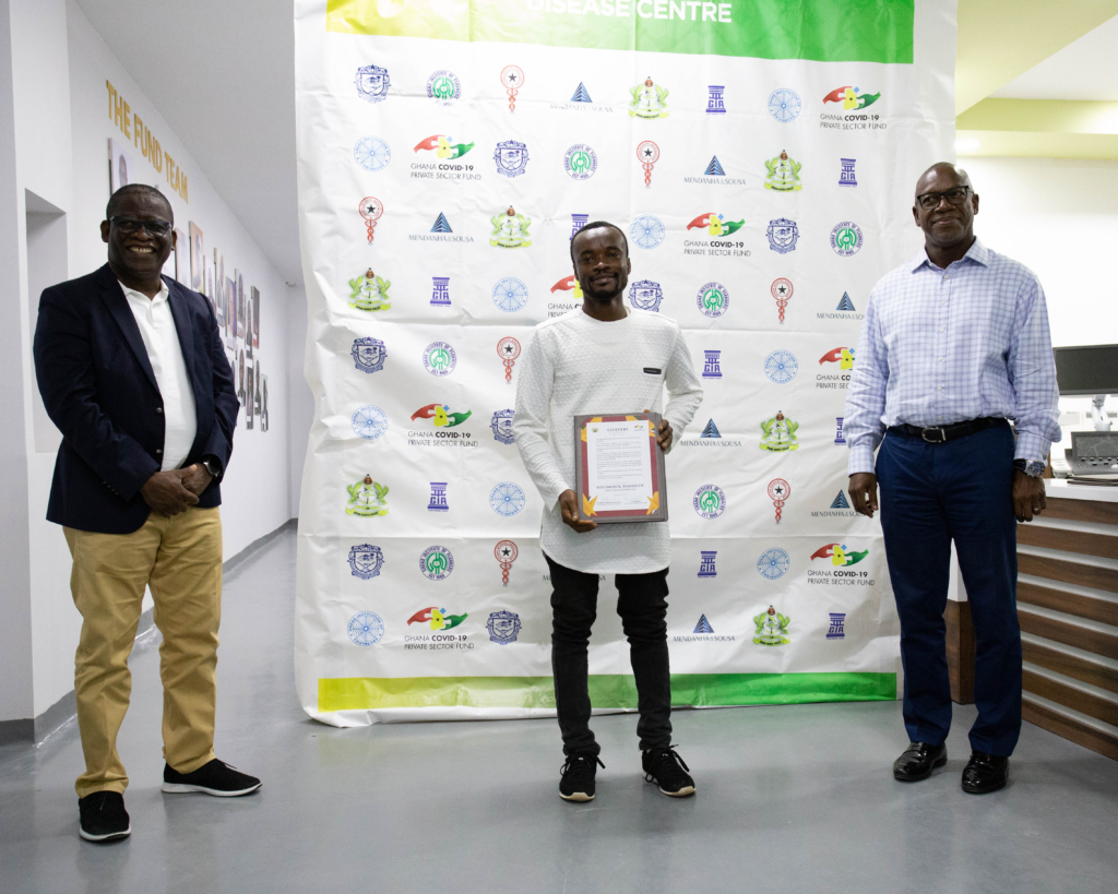 Ghana Covid-19 Private Sector Fund honours project teams after handover of Infectious Disease Centre