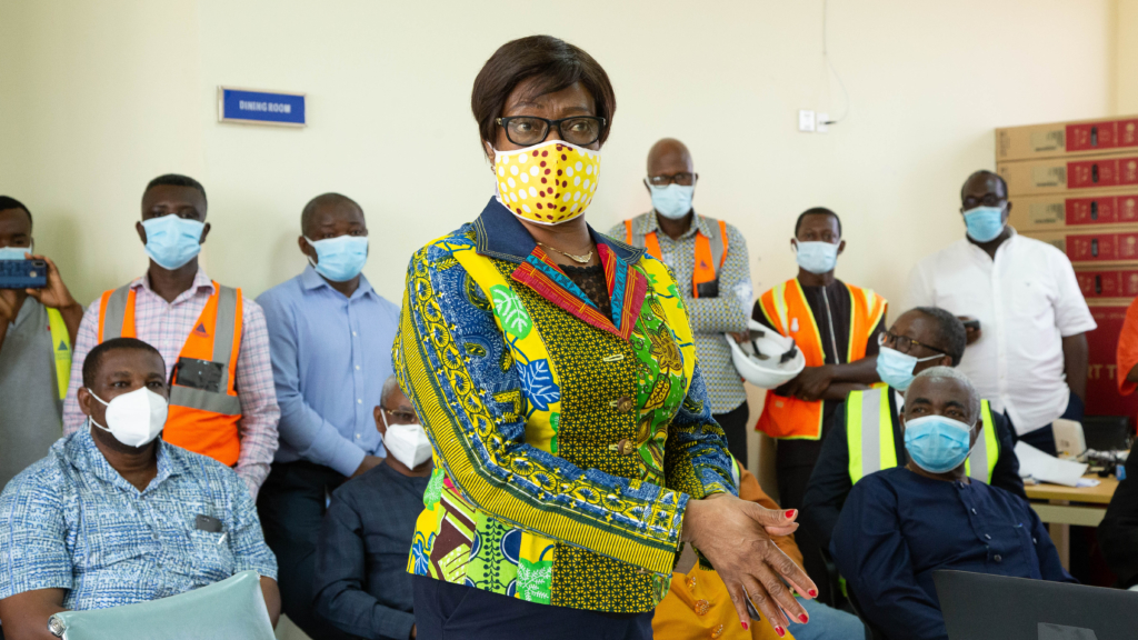 Sophia Akuffo commends use of home-grown talents in construction of Ghana’s first Infectious Disease Centre