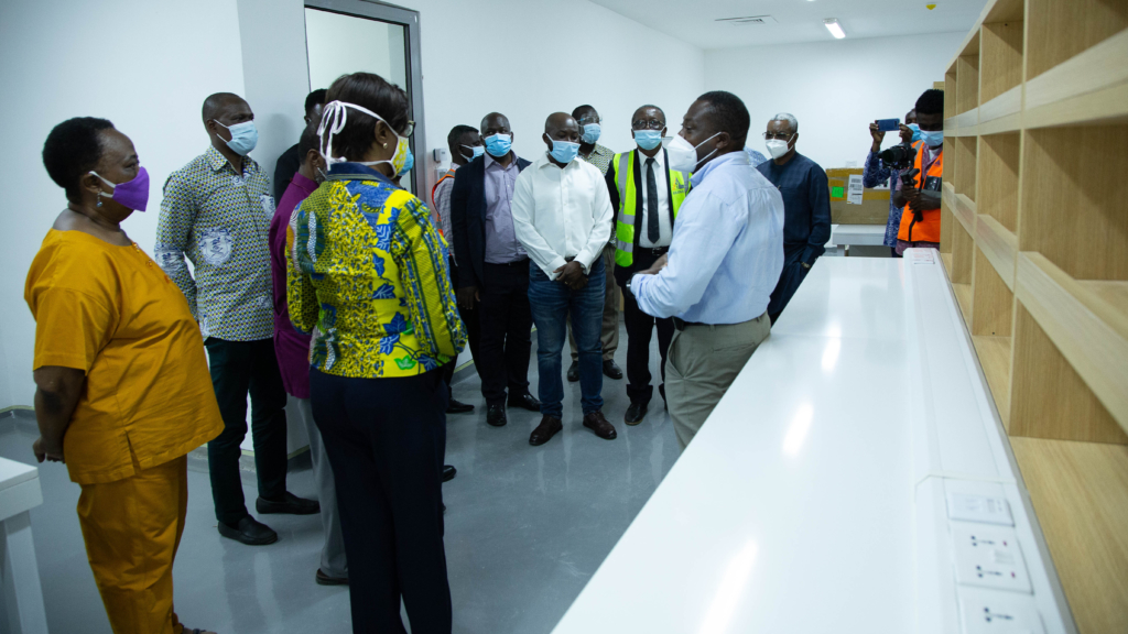 Sophia Akuffo commends use of home-grown talents in construction of Ghana’s first Infectious Disease Centre