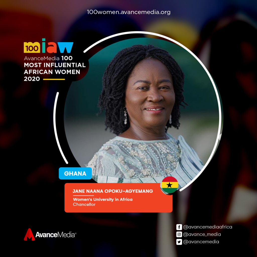 Professor Jane Naana Opoku-Agyemang 100 Most Influential African Women 2020